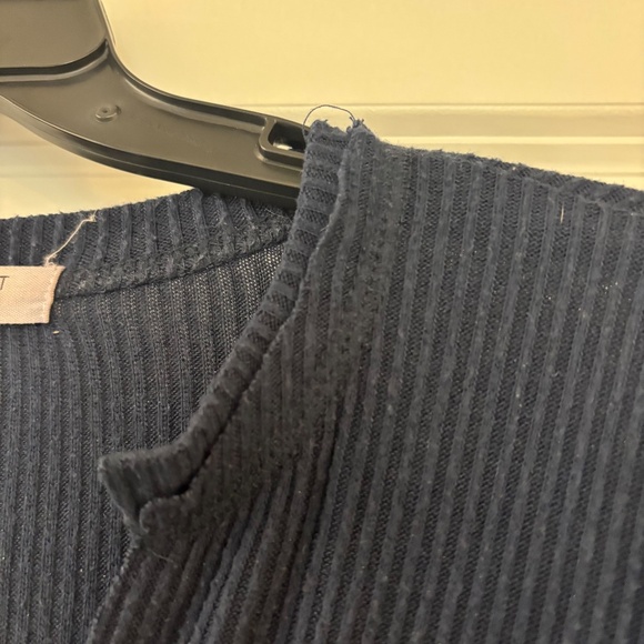 Project Social T Navy Ribbed Sweater - Picture 5 of 6